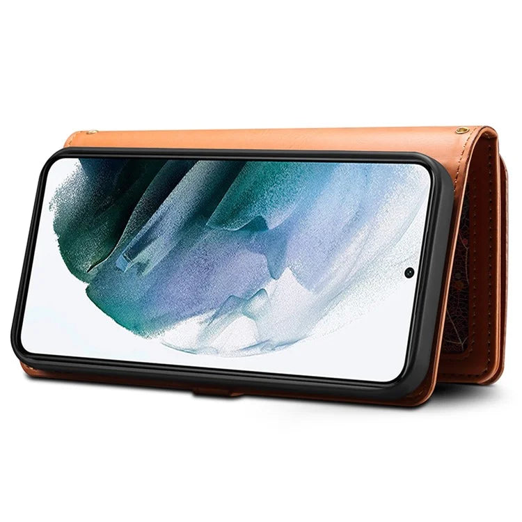 ESEBLE Galaxy Series For Samsung Galaxy S24+ Case RFID Blocking Wallet Cellphone Leather Cover