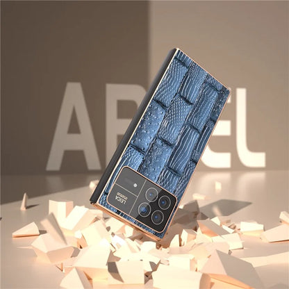For Xiaomi Mix Fold 3 5G Case Electroplated Mahjong Texture Non-Slip Phone Cover