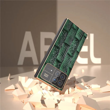 For Xiaomi Mix Fold 3 5G Case Electroplated Mahjong Texture Non-Slip Phone Cover