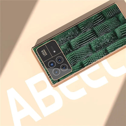 For Xiaomi Mix Fold 3 5G Case Electroplated Mahjong Texture Non-Slip Phone Cover