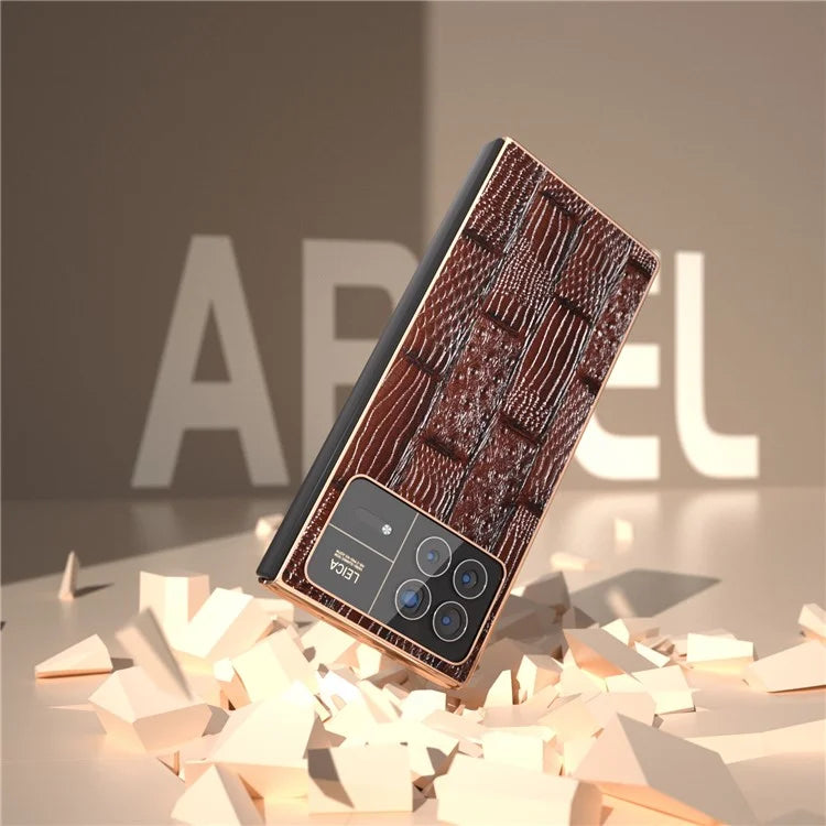 For Xiaomi Mix Fold 3 5G Case Electroplated Mahjong Texture Non-Slip Phone Cover