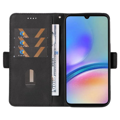 For Samsung Galaxy A05s 4G Case Rhombus Imprinted PU Leather Wallet Cover