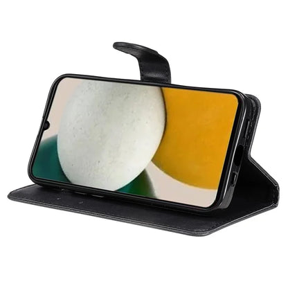 KT Leather Series-2 For Samsung Galaxy A05s 4G Case Wallet PU Leather Stand Mobile Phone Cover