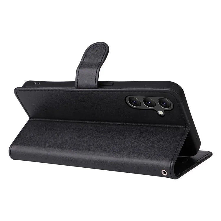 KT Leather Series-2 For Samsung Galaxy A05s 4G Case Wallet PU Leather Stand Mobile Phone Cover