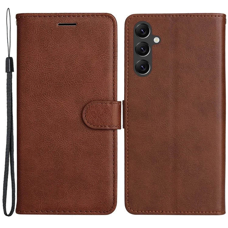 KT Leather Series-2 For Samsung Galaxy A05s 4G Case Wallet PU Leather Stand Mobile Phone Cover
