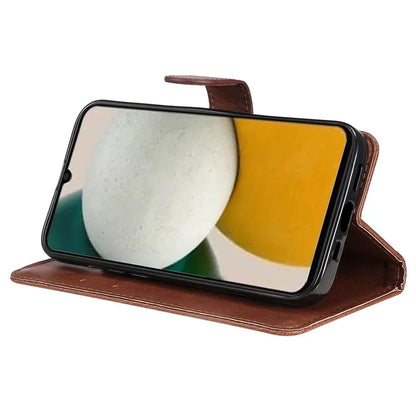KT Leather Series-2 For Samsung Galaxy A05s 4G Case Wallet PU Leather Stand Mobile Phone Cover