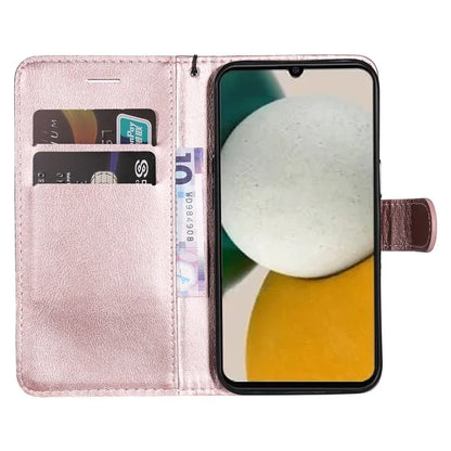 KT Leather Series-2 For Samsung Galaxy A05s 4G Case Wallet PU Leather Stand Mobile Phone Cover