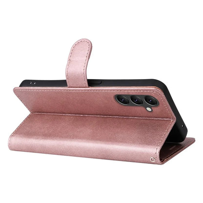 KT Leather Series-2 For Samsung Galaxy A05s 4G Case Wallet PU Leather Stand Mobile Phone Cover