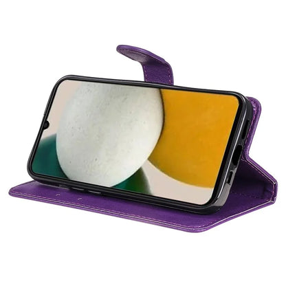 KT Leather Series-2 For Samsung Galaxy A05s 4G Case Wallet PU Leather Stand Mobile Phone Cover