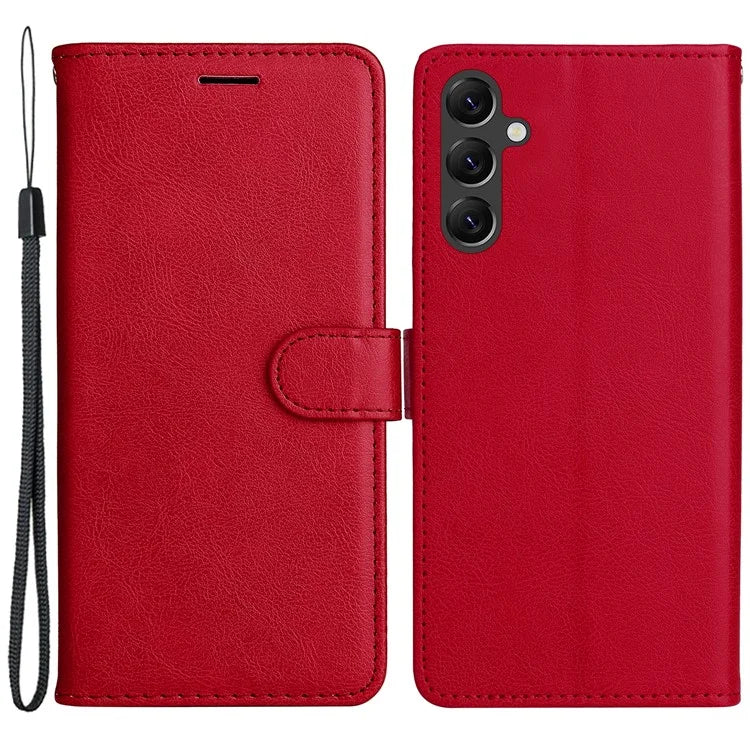 KT Leather Series-2 For Samsung Galaxy A05s 4G Case Wallet PU Leather Stand Mobile Phone Cover