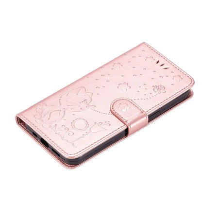 For Samsung Galaxy A05s 4G KT Imprinting Flower Series-4 Case Stand PU Leather Phone Cover Wallet