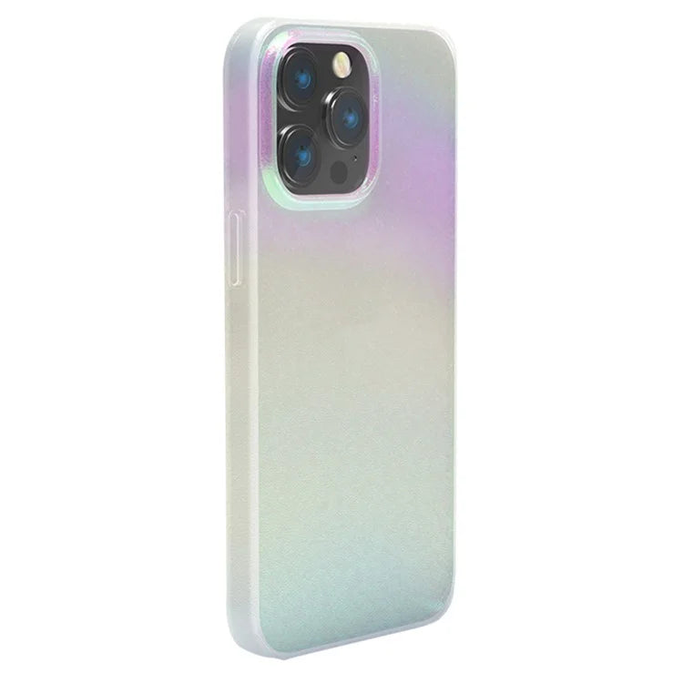 X-LEVEL For iPhone 15 Pro Case Drop Resistant Laser PC+TPU Phone Cover