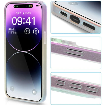 X-LEVEL For iPhone 15 Pro Max Case Shockproof Laser PC+TPU Phone Cover