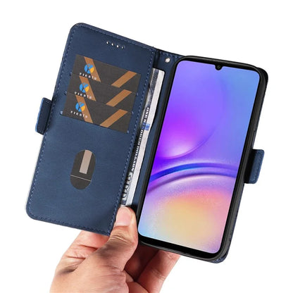 For Samsung Galaxy A05 4G Leather Case Rhombus Imprinted Wallet Cover