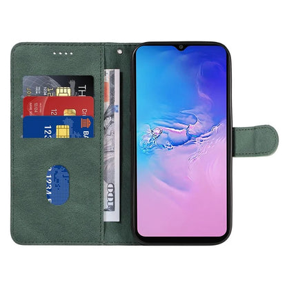 For Samsung Galaxy A05 4G Case Wallet Imprinted Line Leather Cover