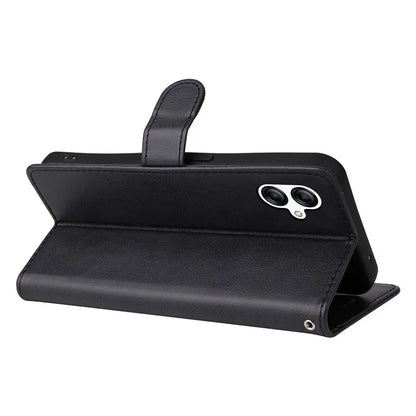 KT Leather Series-2 For Samsung Galaxy A05 4G Case Solid Color Stand Phone Cover Wallet PU Leather Shell