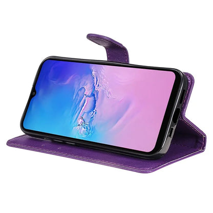 KT Leather Series-2 For Samsung Galaxy A05 4G Case Solid Color Stand Phone Cover Wallet PU Leather Shell