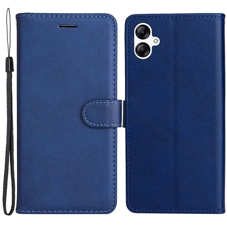 KT Leather Series-2 For Samsung Galaxy A05 4G Case Solid Color Stand Phone Cover Wallet PU Leather Shell
