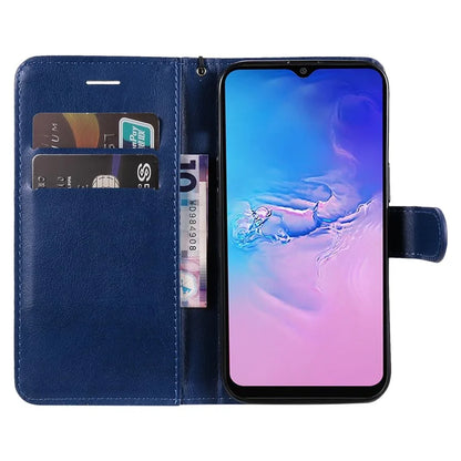 KT Leather Series-2 For Samsung Galaxy A05 4G Case Solid Color Stand Phone Cover Wallet PU Leather Shell