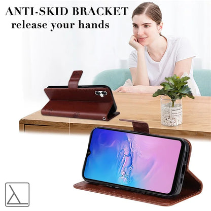 For Samsung Galaxy A05 4G KT Imprinting Flower Series-3 Stand PU Leather Cover Imprinted Phone Case Wallet