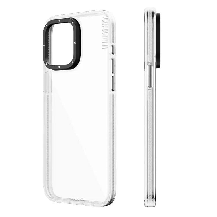 YOUNGKIT For iPhone 15 Plus Case TPU + Aluminum Alloy Shell IMD Mobile Phone Protector
