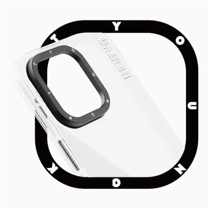 YOUNGKIT For iPhone 15 Plus Case TPU + Aluminum Alloy Shell IMD Mobile Phone Protector