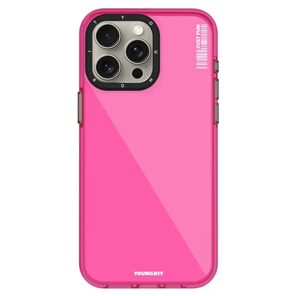 YOUNGKIT For iPhone 15 Pro Max Case Anti-Wear IMD Aluminum Alloy+TPU Shell Phone Cover