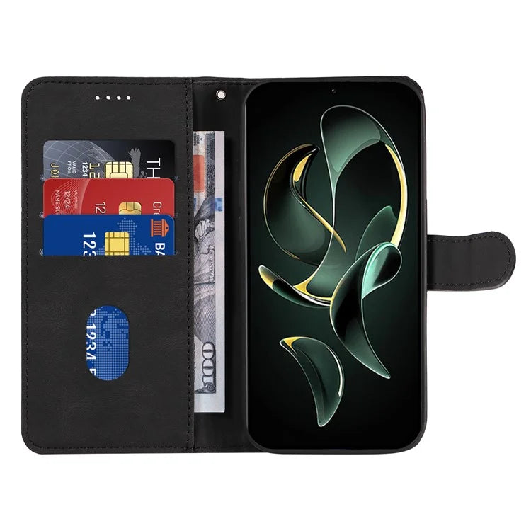 For Xiaomi 13T / 13T Pro / Redmi K60 Ultra Case Imprinted Line Leather Phone Cover