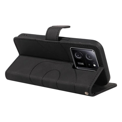 For Xiaomi 13T / 13T Pro / Redmi K60 Ultra Case Imprinted Line Leather Phone Cover