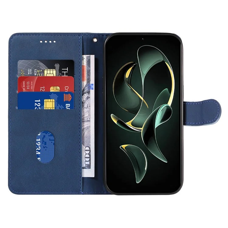 For Xiaomi 13T / 13T Pro / Redmi K60 Ultra Case Imprinted Line Leather Phone Cover