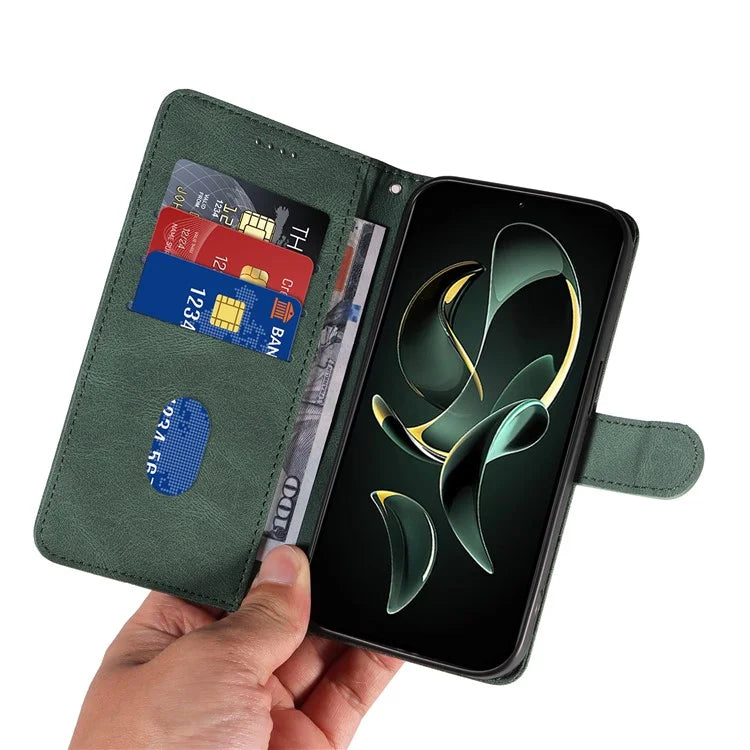 For Xiaomi 13T / 13T Pro / Redmi K60 Ultra Case Imprinted Line Leather Phone Cover