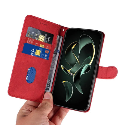 For Xiaomi 13T / 13T Pro / Redmi K60 Ultra Case Imprinted Line Leather Phone Cover
