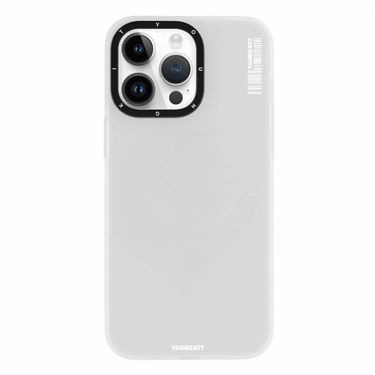 YOUNGKIT For iPhone 15 Pro Max Case PET+TPU Anti-fingerprint Matte Phone Cover