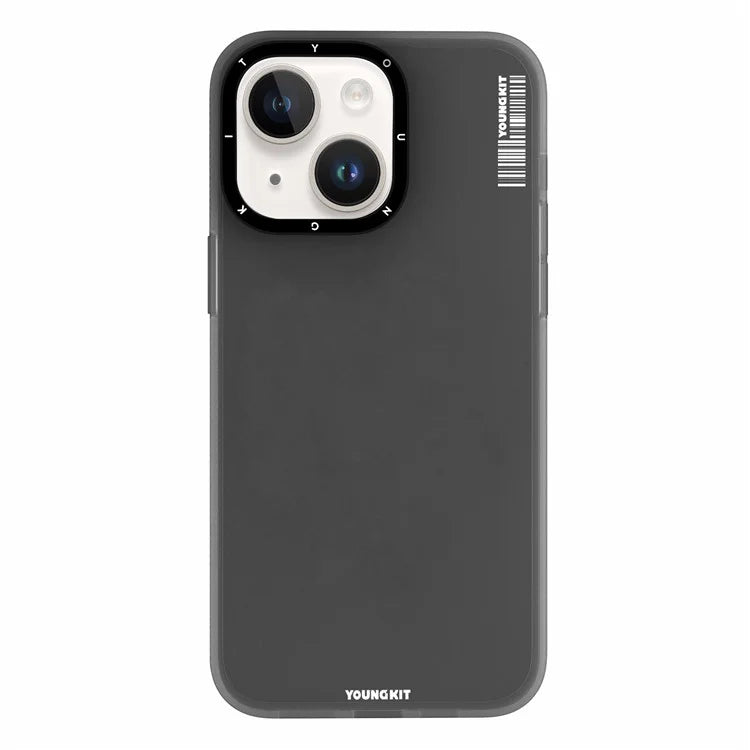 YOUNGKIT For iPhone 15 Case Drop Resistant PET+TPU Matte Phone Cover