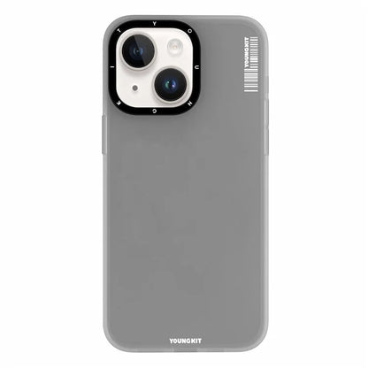 YOUNGKIT For iPhone 15 Case Drop Resistant PET+TPU Matte Phone Cover