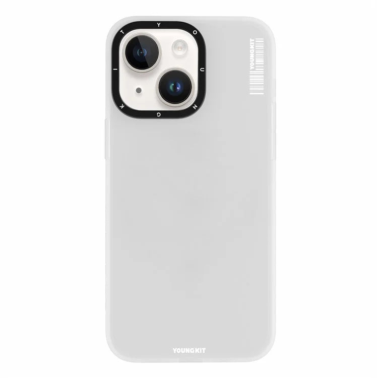 YOUNGKIT For iPhone 15 Case Drop Resistant PET+TPU Matte Phone Cover
