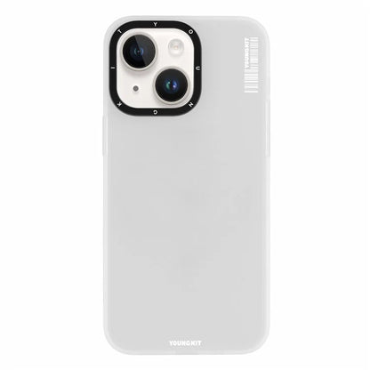 YOUNGKIT For iPhone 15 Case Drop Resistant PET+TPU Matte Phone Cover