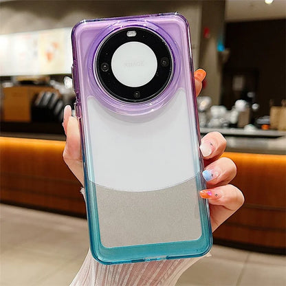 For Huawei Mate 60 Case Soft TPU Gradient Phone Cover
