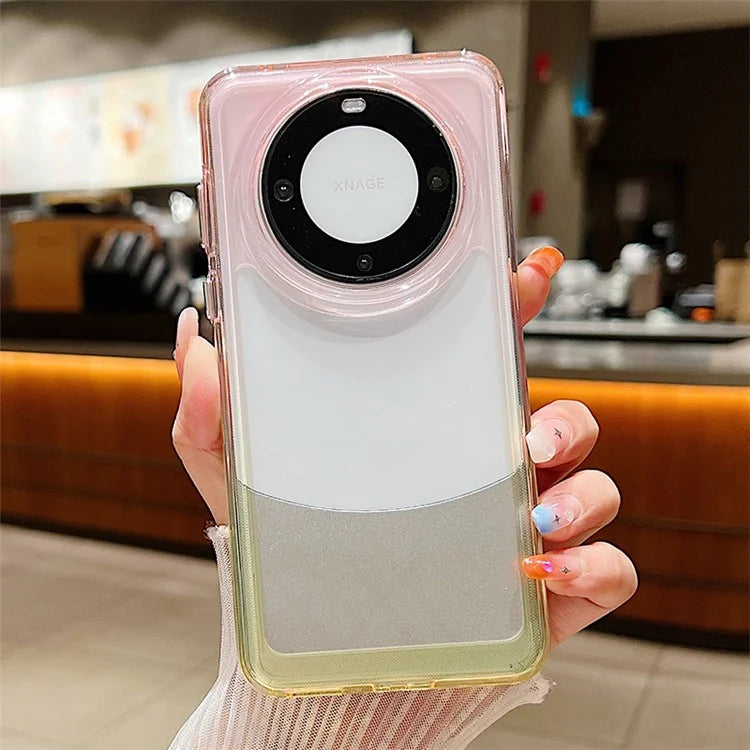 For Huawei Mate 60 Case Soft TPU Gradient Phone Cover