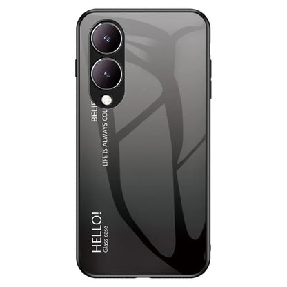 For vivo Y17s 4G Phone Case Anti-drop Gradient Phone Cover