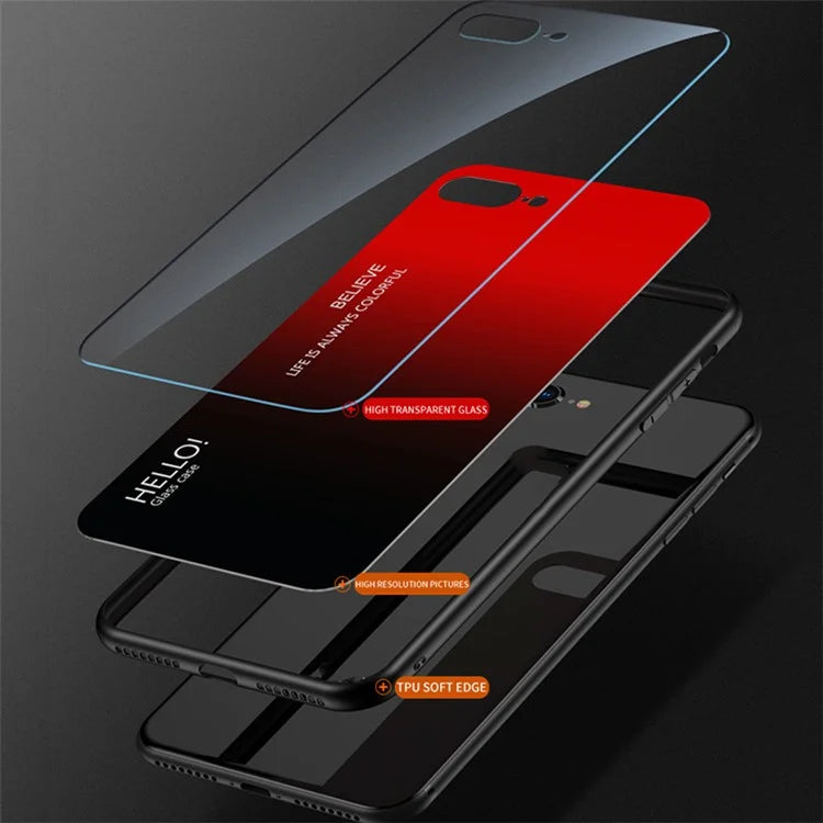 For vivo Y17s 4G Phone Case Anti-drop Gradient Phone Cover