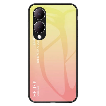 For vivo Y17s 4G Phone Case Anti-drop Gradient Phone Cover