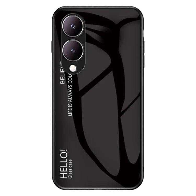 For vivo Y17s 4G Phone Case Anti-drop Gradient Phone Cover