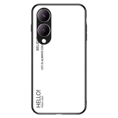 For vivo Y17s 4G Phone Case Anti-drop Gradient Phone Cover