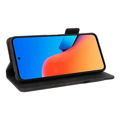 For Xiaomi Redmi 12 4G / 5G (Global) Case Hardware Decor PU Leather Wallet Phone Cover