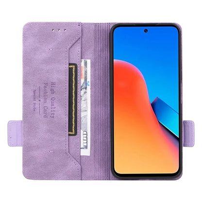 For Xiaomi Redmi 12 4G / 5G (Global) Case Hardware Decor PU Leather Wallet Phone Cover
