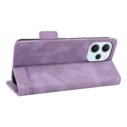 For Xiaomi Redmi 12 4G / 5G (Global) Case Hardware Decor PU Leather Wallet Phone Cover