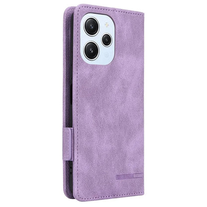 For Xiaomi Redmi 12 4G / 5G (Global) Case Hardware Decor PU Leather Wallet Phone Cover