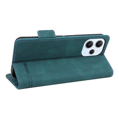 For Xiaomi Redmi 12 4G / 5G (Global) Case Hardware Decor PU Leather Wallet Phone Cover