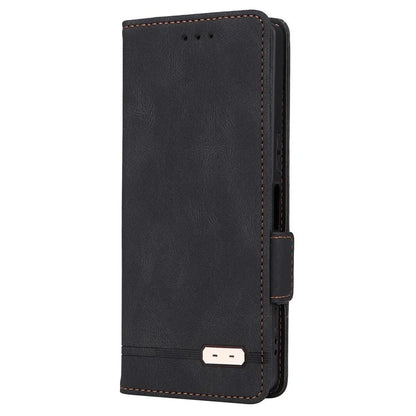 For Sony Xperia 5 V Case Hardware Decor PU Leather Stand Phone Cover